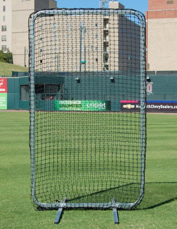 Mini Baseball Front Toss Screen | Short Toss Screen |  Small Footprint For Field or Batting Cage - Image 4