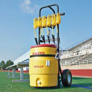6 Player Constant Chill Water Cooler Cart | Your Rolling Hydration Solution W/ Lowest Cost