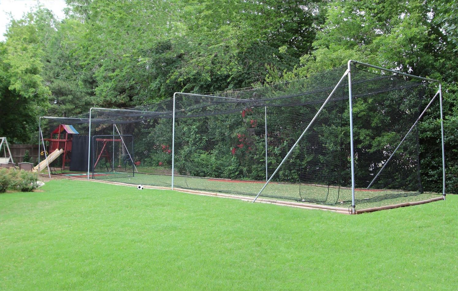 Complete Batting Cage Close Up