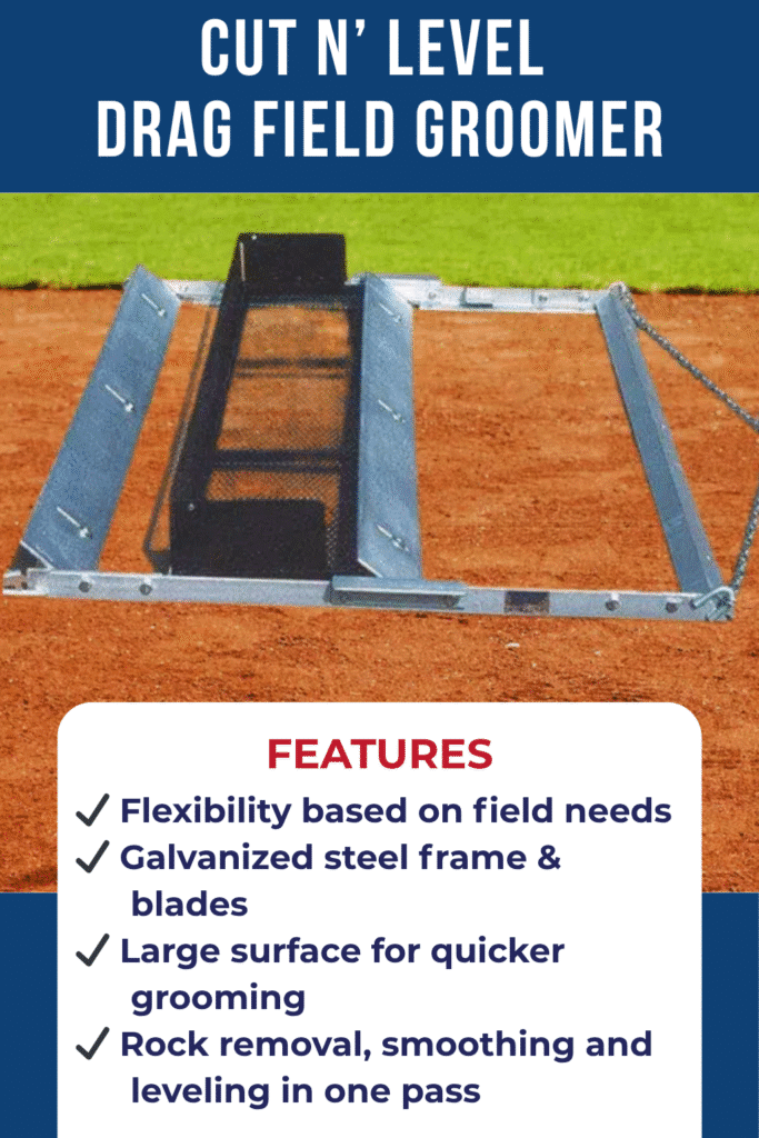 Cut N’ Level Drag Field Groomer