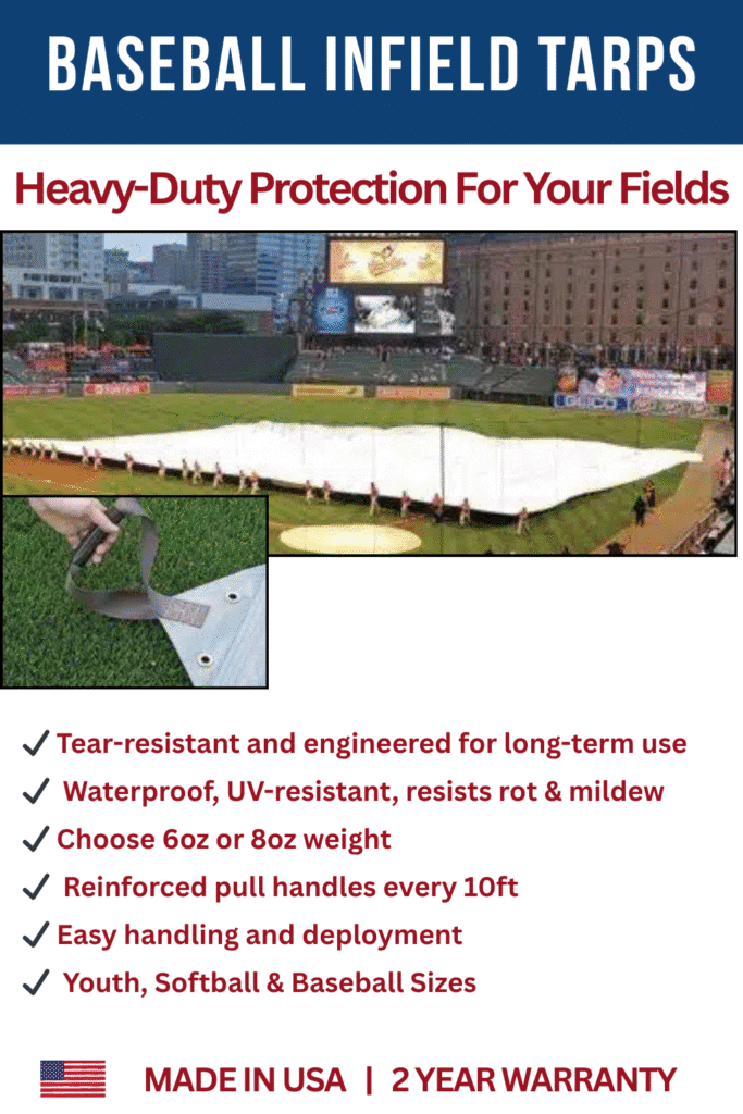 Baseball Infield Tarps Cover