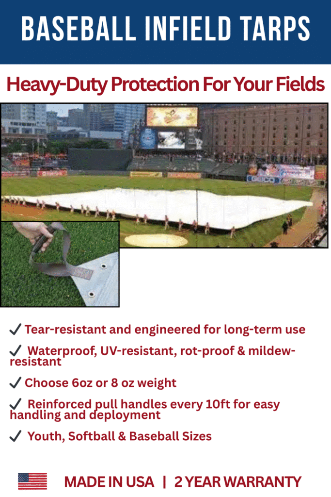 Baseball Infield Tarps Cover
