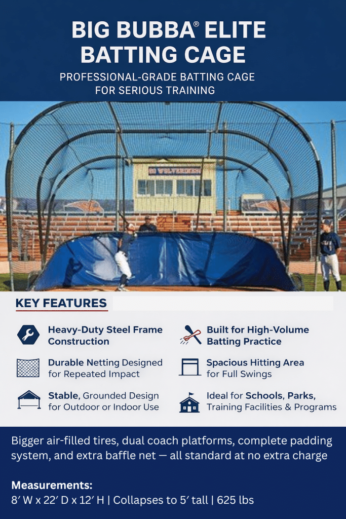 Big Bubba Elite Batting Cage