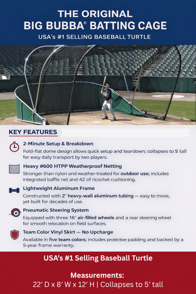 Original Big Bubba Batting Cage