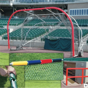 Safe Foam Baseball Field Padding