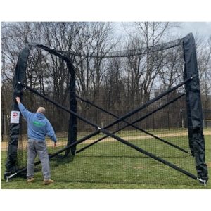 collapsible batting practice cage